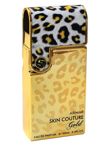 Frasco de Skin Couture Gold, de Armaf