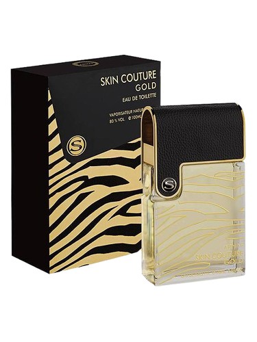 Frasco de Skin Couture Gold Men, de Armaf