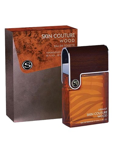 Frasco de Skin Couture Wood, de Armaf