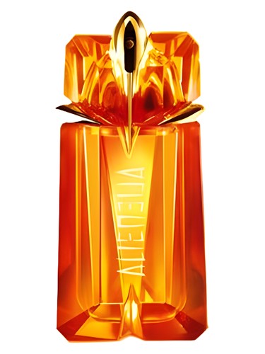 Frasco de Alien Eau Luminescente, de Mugler