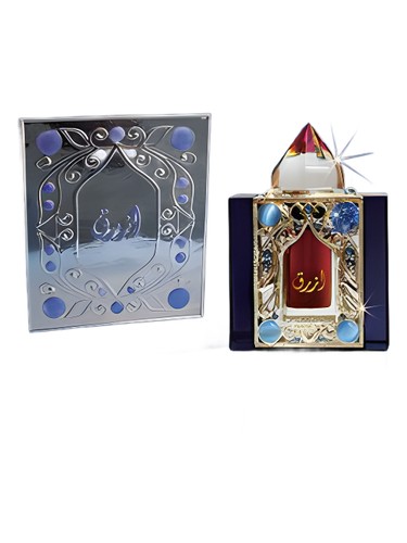 Frasco de Azraq, de Hamidi Oud & Perfumes