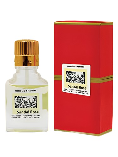 Frasco de Sandal Rose, de Hamidi Oud & Perfumes