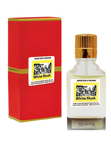 Frasco de White Musk, de Hamidi Oud & Perfumes