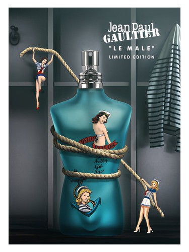 Frasco de Le Male Pin-Up Collectors Edition, de Jean Paul Gaultier