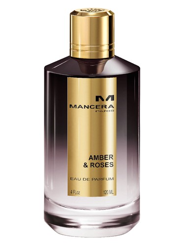 Frasco de Amber & Roses, de Mancera