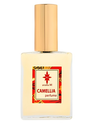 Frasco de Camellia Eau de Parfum, de Aroma M