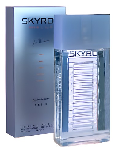 Frasco de Skyros Blue, de Alain Daniel