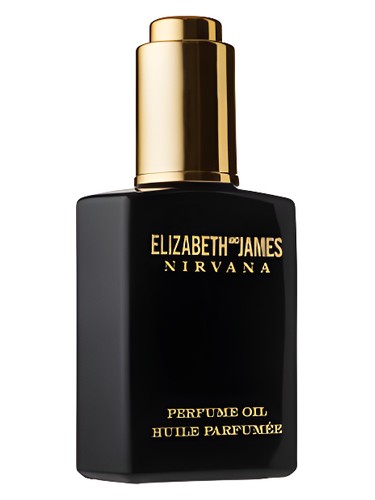Frasco de Nirvana Black Perfume Oil, de Elizabeth and James