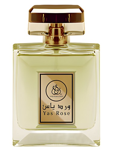 Frasco de Yas Rose, de Yas Perfumes