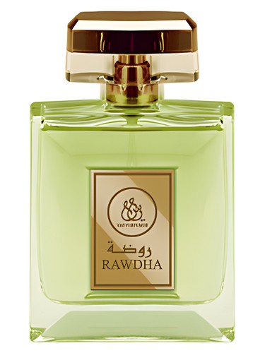 Frasco de Rawdah, de Yas Perfumes