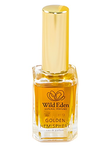 Frasco de Golden Hemisphere, de Wild Eden Natural Perfume