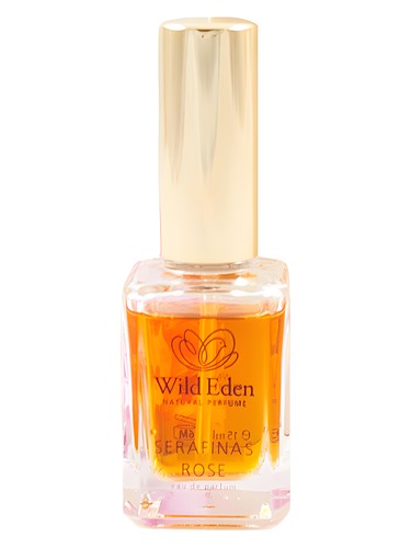 Frasco de Serafinas Rose, de Wild Eden Natural Perfume