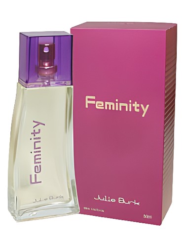 Frasco de Feminity, de Julie Burk Perfumes