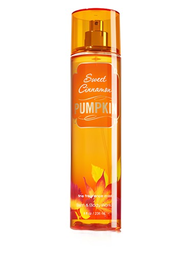 Frasco de Sweet Cinnamon Pumpkin — Bath & Body Works