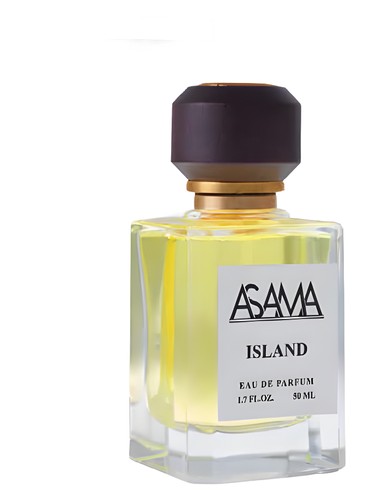 Frasco de Island, de ASAMA Perfumes
