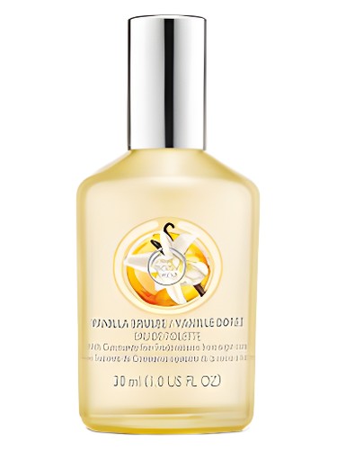 Frasco de Vanilla Brulee, de The Body Shop