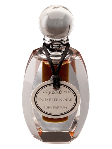 Frasco de Oud Bete Noire, de Signature Fragrances