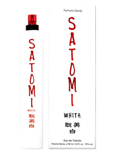 Frasco de Satomi White, de Parfums Genty