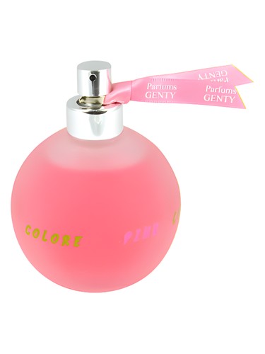 Frasco de Colore Colore Pink, de Parfums Genty