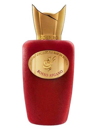 Frasco de Rosso Afgano, de Sospiro Perfumes