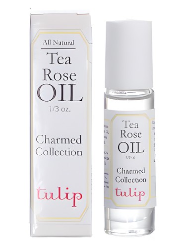 Frasco de Tea Rose Oil, de Tulip