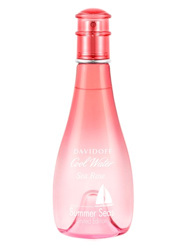 Frasco de Cool Water Sea Rose Summer Seas, de Davidoff