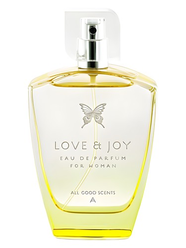 Frasco de Love & Joy, de All Good Scents