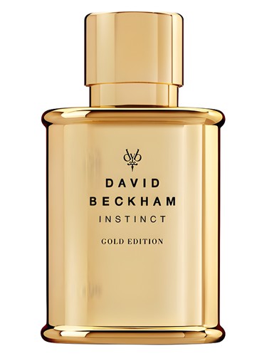 Frasco de Instinct Gold Edition, de David Beckham