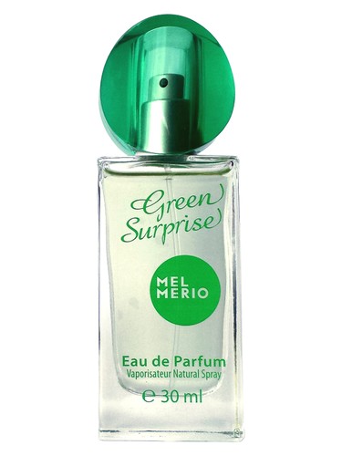 Frasco de Green Surprise, de Mel Merio