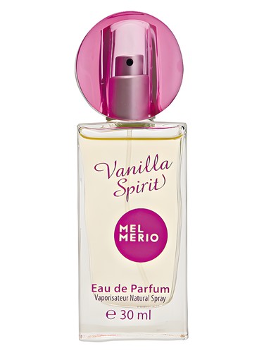 Frasco de Vanilla Spirit, de Mel Merio