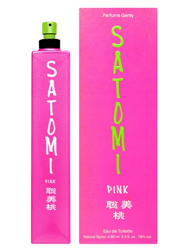 Frasco de Satomi Pink, de Parfums Genty
