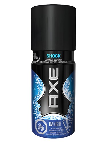 Frasco de Shock, de AXE