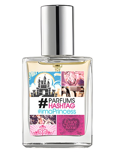 Frasco de #imaPrincess, de #Parfum Hashtag