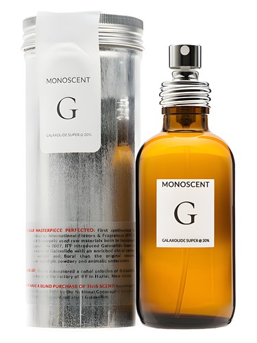 Frasco de G Galaxolide Super, de Monoscent