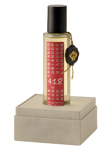 Frasco de 418, de Orobianco Parfum Collection