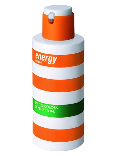 Frasco de Energy Woman, de Benetton