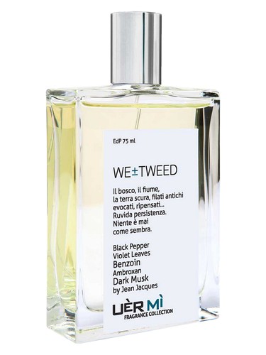 Frasco de WE ± Tweed, de UERMI