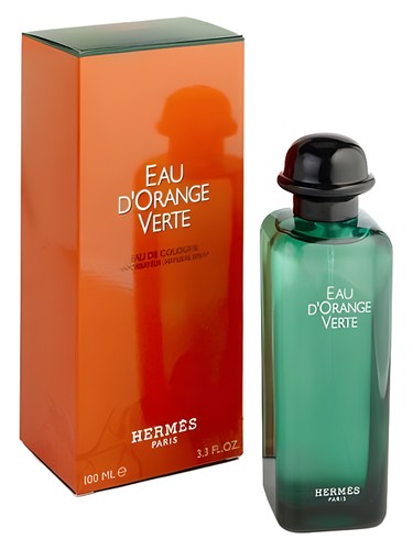 Frasco de Eau D'Orange Verte 1979, de Hermès
