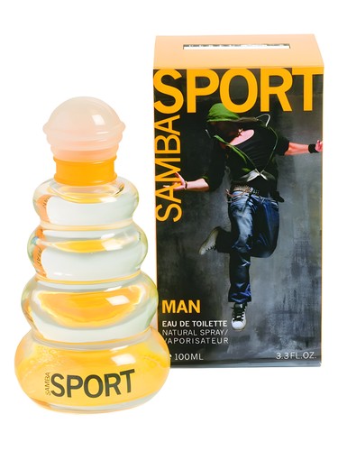 Frasco de Samba Sport Man, de Perfumer's Workshop