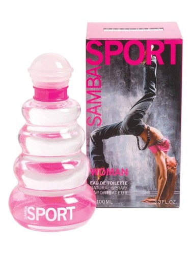 Frasco de Samba Sport Woman, de Perfumer's Workshop