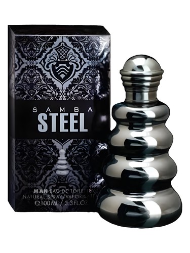 Frasco de Samba Steel, de Perfumer's Workshop