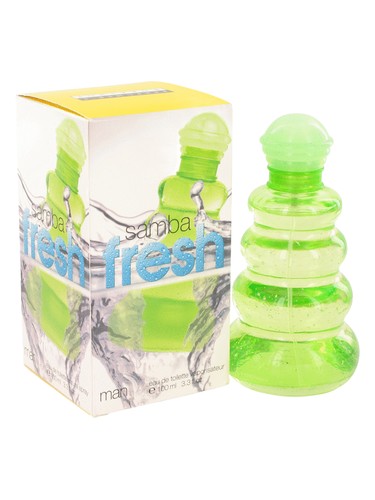Frasco de Samba Fresh Man, de Perfumer's Workshop