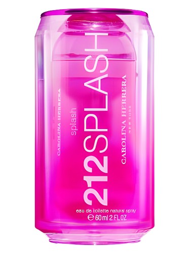 Frasco de 212 Splash 2008, de Carolina Herrera