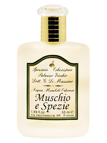 Frasco de Muschio e Spezie, de I Profumi di Firenze