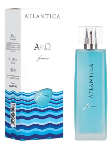 Frasco de Atlantica Femme Alpha & Omega, de Dilís Parfum