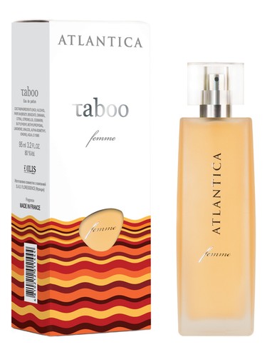 Frasco de Atlantica Femme Taboo, de Dilís Parfum