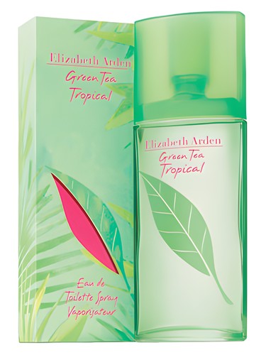 Frasco de Green Tea Tropical — Elizabeth Arden