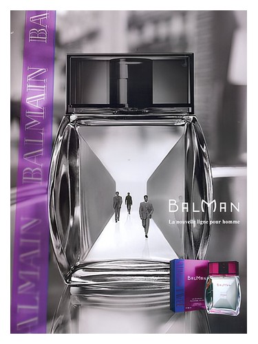 Frasco de BalMan, de Balmain Beauty