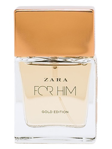 Frasco de Zara For Him Gold Edition, de Zara
