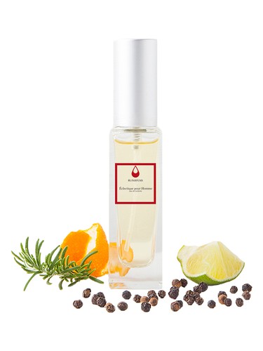 Frasco de Eclectique Pour Homme, de FL Parfums